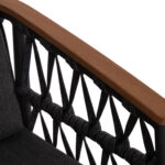 ΠΟΛΥΘΡΟΝΑ ΑΛΟΥΜΙΝΙΟΥ STREAM HM6427.01 ΣΚΟΥΡΟ ΓΚΡΙ ΣΧΟΙΝΙ & OLEFIN 59x63x85Υεκ.