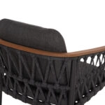 ΠΟΛΥΘΡΟΝΑ ΑΛΟΥΜΙΝΙΟΥ STREAM HM6427.01 ΣΚΟΥΡΟ ΓΚΡΙ ΣΧΟΙΝΙ & OLEFIN 59x63x85Υεκ.