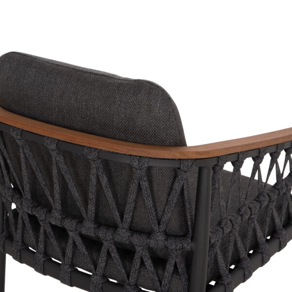 ΠΟΛΥΘΡΟΝΑ ΑΛΟΥΜΙΝΙΟΥ STREAM HM6427.01 ΣΚΟΥΡΟ ΓΚΡΙ ΣΧΟΙΝΙ & OLEFIN 59x63x85Υεκ.