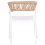 ΠΟΛΥΘΡΟΝΑ ΠΟΛΥΠΡΟΠΥΛΕΝΙΟΥ BOGI HM6240.01 ΛΕΥΚΗ ΜΕ ΜΠΕΖ ΣΧΟΙΝΙ 54x53x75Υεκ.