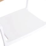 ΠΟΛΥΘΡΟΝΑ ΠΟΛΥΠΡΟΠΥΛΕΝΙΟΥ BOGI HM6240.01 ΛΕΥΚΗ ΜΕ ΜΠΕΖ ΣΧΟΙΝΙ 54x53x75Υεκ.