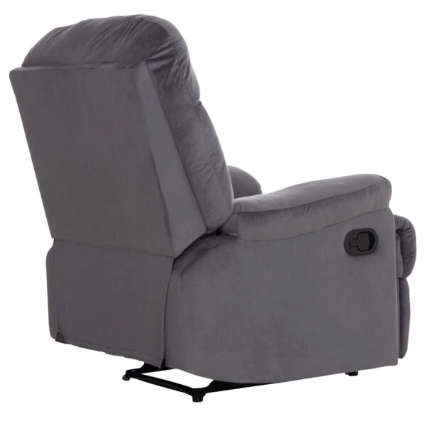 ΠΟΛΥΘΡΟΝΑ RELAX BRAYLEN HM3298.01 ΓΚΡΙ ΒΕΛΟΥΔΟ 85x90x95Υεκ.