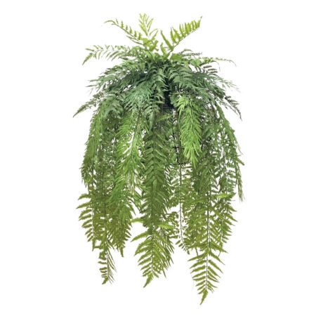 ΚΡΕΜΑΣΤΗ ΦΤΕΡΗ ΠΡΑΣΙΝΗ ΣΕ ΜΕΤΑΛΛΙΚΗ ΒΑΣΗ - 50x122cm 4/ΚΙΒ