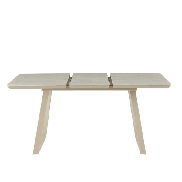 TESSERA ΤΡΑΠΕΖΙ ΕΠΕΚΤΕΙΝΟΜΕΝΟ-Η BEIGE 120x80x76cm