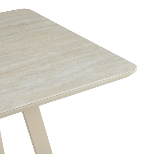 TESSERA ΤΡΑΠΕΖΙ ΕΠΕΚΤΕΙΝΟΜΕΝΟ-Η BEIGE 120x80x76cm