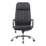 Καρέκλα γραφείου διευθυντή Morales pu μαύρο 60x70x118-124εκ