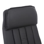 Καρέκλα γραφείου διευθυντή Morales pu μαύρο 60x70x118-124εκ