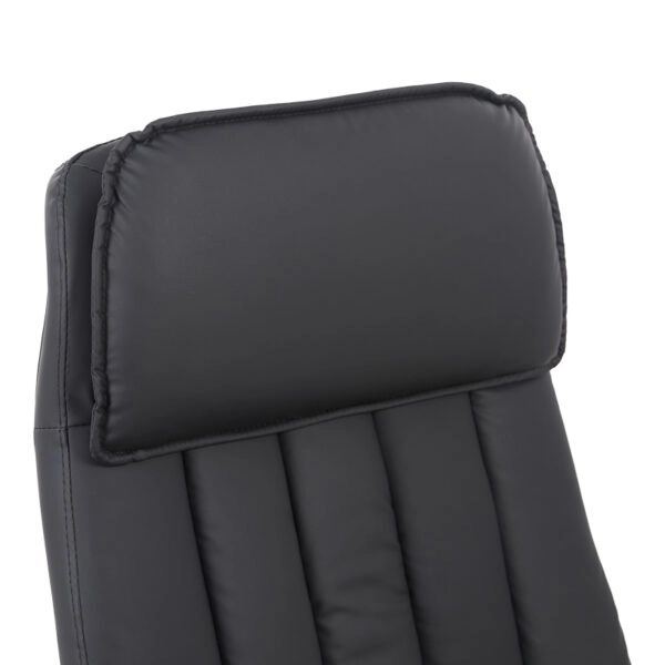 Καρέκλα γραφείου διευθυντή Morales pu μαύρο 60x70x118-124εκ