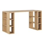 Γραφείο Colmar σε oak απόχρωση 140x60x75εκ