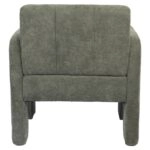 Πολυθρόνα ArteLibre VELORA Πράσινο Ύφασμα/Ξύλο 75x68x69cm