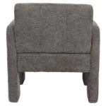 Πολυθρόνα ArteLibre VELORA Γκρι Ανοιχτό Ύφασμα/Ξύλο 75x68x69cm