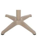 Τραπέζι Κήπου ArteLibre RAROTONGA Μπεζ Αλουμίνιο/Polywood Φ60x70cm