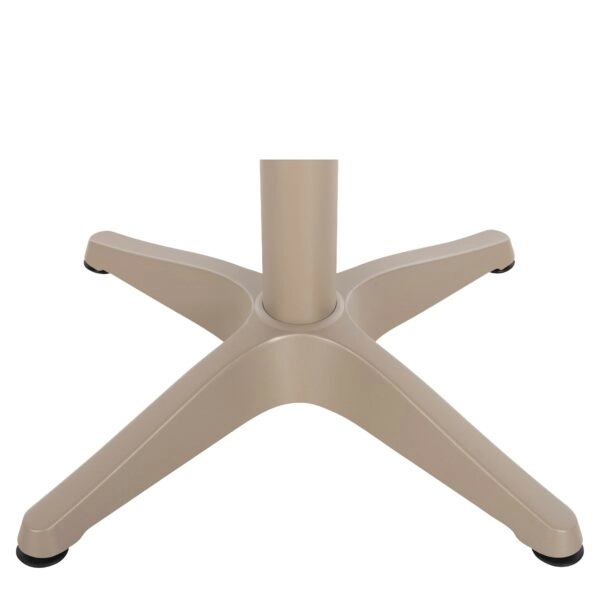 Τραπέζι Κήπου ArteLibre RAROTONGA Μπεζ Αλουμίνιο/Polywood Φ60x70cm