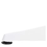 Τραπέζι Κήπου ArteLibre RAROTONGA Λευκό/Καρυδί Αλουμίνιο/Polywood Φ60x70cm