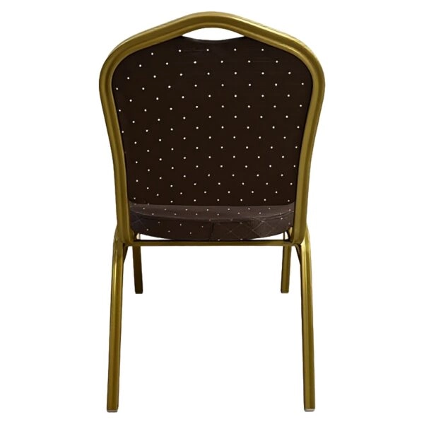 Καρέκλα Catering ArteLibre AUREVIA Μπορντό/Χρυσό Ύφασμα/Μέταλλο 57x40x93cm