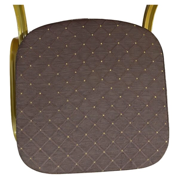 Καρέκλα Catering ArteLibre AUREVIA Μπορντό/Χρυσό Ύφασμα/Μέταλλο 57x40x93cm