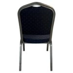 Καρέκλα Catering ArteLibre AUREVIA Μπλε/Ασημί Ύφασμα/Μέταλλο 57x40x93cm