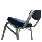 Καρέκλα Catering ArteLibre AUREVIA Μπλε/Ασημί Ύφασμα/Μέταλλο 57x40x93cm