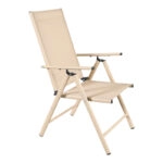 Πολυθρόνα Candor  σαμπανί μέταλλο με textilene 51.5x63.5x107εκ