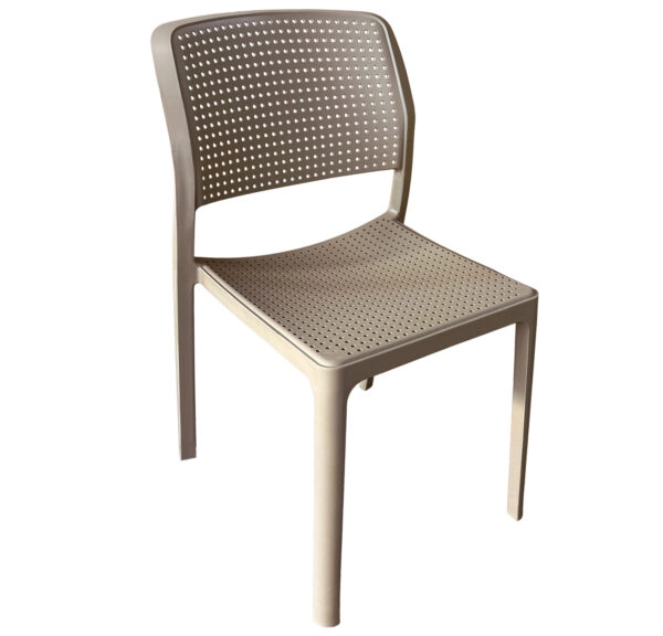 Καρέκλα Κήπου ArteLibre LUMINA Cappuccino PP 55x46x83cm