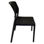 Καρέκλα Κήπου ArteLibre LUMINA Μαύρο PP 55x46x83cm