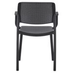 Πολυθρόνα Κήπου ArteLibre CALORA Μαύρο PP 55x54.5x83cm