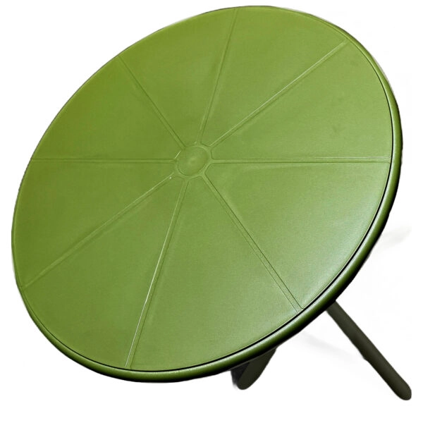 Τραπέζι Κήπου ArteLibre ISENYA Πράσινο PP Φ60x75cm