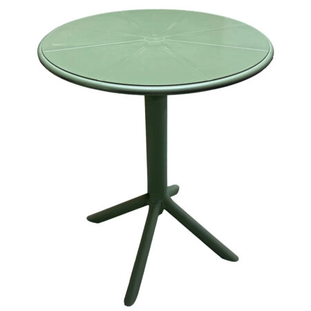 Τραπέζι Κήπου ArteLibre ISENYA Πράσινο PP Φ60x75cm