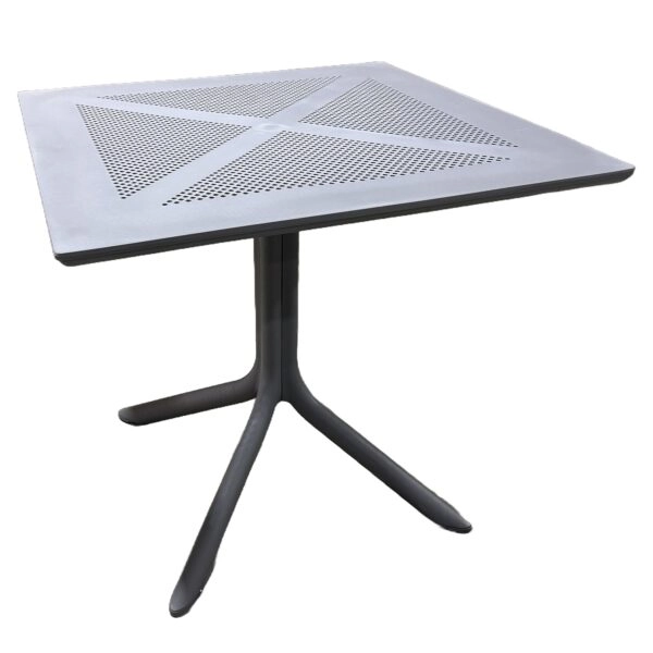 Τραπέζι Κήπου ArteLibre SIREA Γκρι PP 80x80x75cm