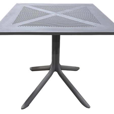 Τραπέζι Κήπου ArteLibre SIREA Γκρι PP 80x80x75cm