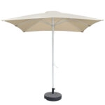 Ομπρέλα Κήπου ArteLibre MELIOR Μπεζ/Λευκό Αλουμίνιο/Polyester Φ2.2x2.2m