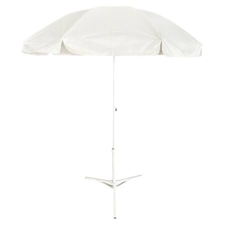Ομπρέλα Παραλίας ArteLibre VENTRA Λευκό Μέταλλο/Polyester Φ2m