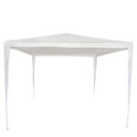 Κιόσκι ArteLibre LUMANO Λευκό PE 3x3m