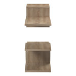 Ραφιέρα τοίχου Galler sonoma 79x19.5x18εκ