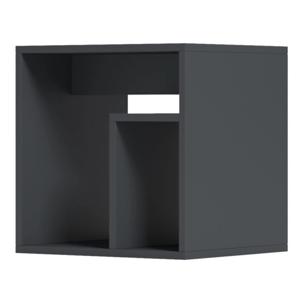 Βοηθητικό τραπέζι Doublo  ανθρακί 40x35x40εκ