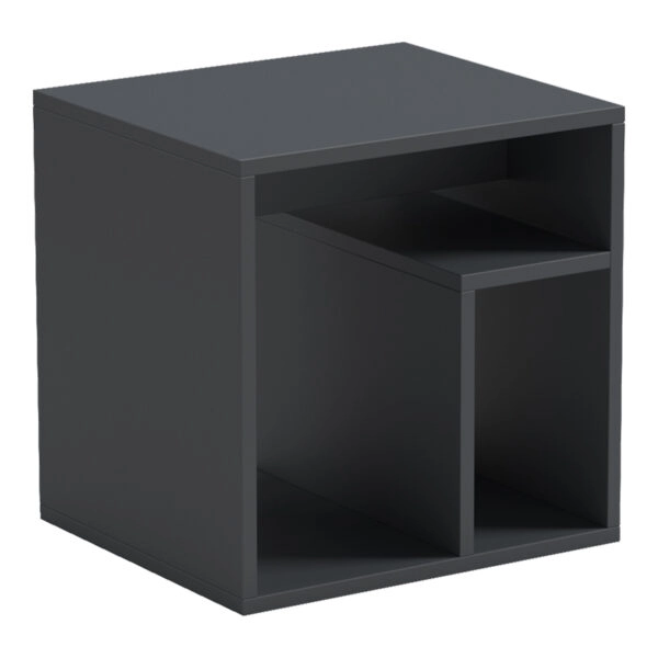 Βοηθητικό τραπέζι Doublo  ανθρακί 40x35x40εκ