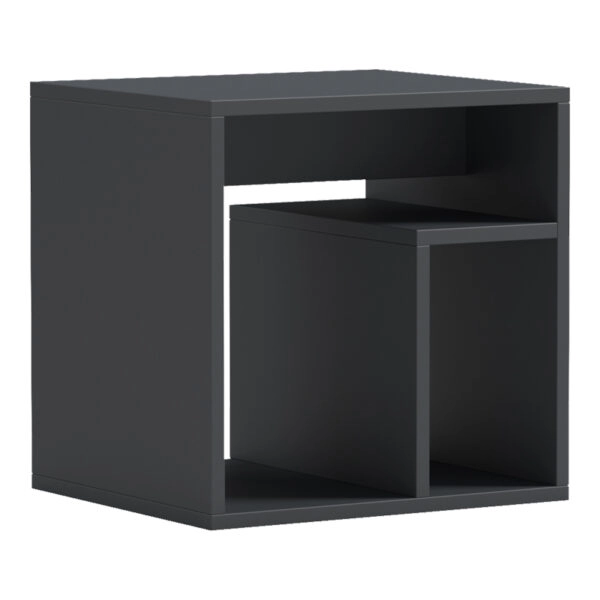 Βοηθητικό τραπέζι Doublo  ανθρακί 40x35x40εκ