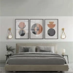 Φωτιστικό τοίχου-απλίκα Teary G9 μέταλλο χρυσό-λευκό 16x12x37εκ