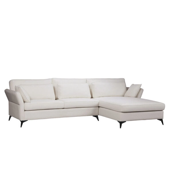 PARFAIT ΚΑΝΑΠΕΣ ΓΩΝΙΑ ΔΕΞΙΑ BEIGE LEGASY 15 307x185x92cm