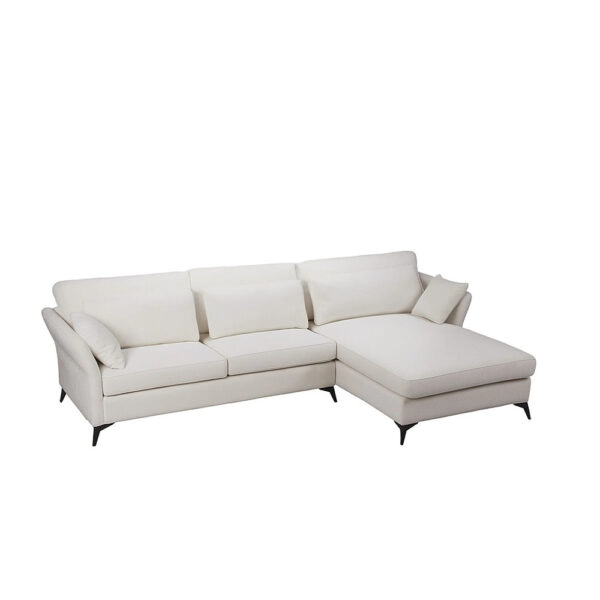 PARFAIT ΚΑΝΑΠΕΣ ΓΩΝΙΑ ΔΕΞΙΑ BEIGE LEGASY 15 307x185x92cm