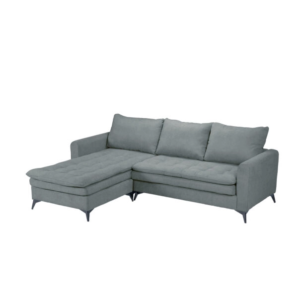 SCANDALO ΚΑΝΑΠΕΣ ΓΩΝΙΑ ΑΝΑΣΤΡΕΨΙΜΗ ΓΚΡΙ ASTI 13 265x188x99cm