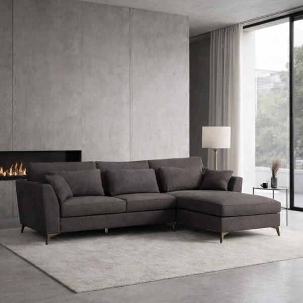 FOREVER ΚΑΝΑΠΕΣ ΓΩΝΙΑ ΔΕΞΙΑ ΓΡΑΦΙΤΗΣ ANTHOLOGY 18 316x185x92cm