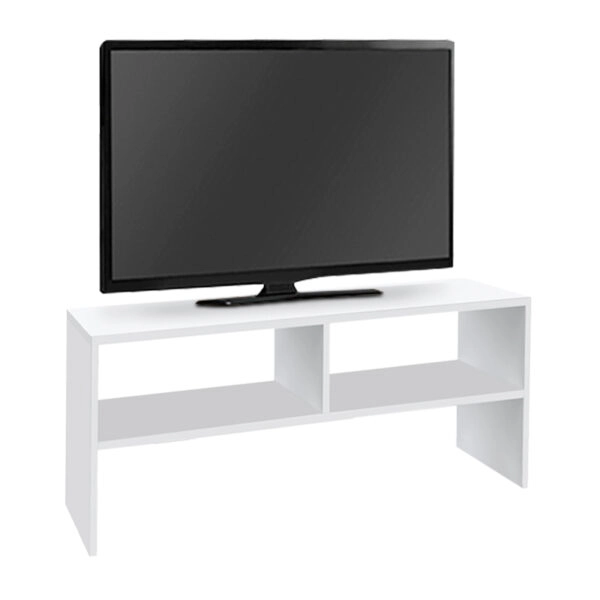 Έπιπλο τηλεόρασης Beirut Megapap χρώμα λευκό 80x30x40εκ.