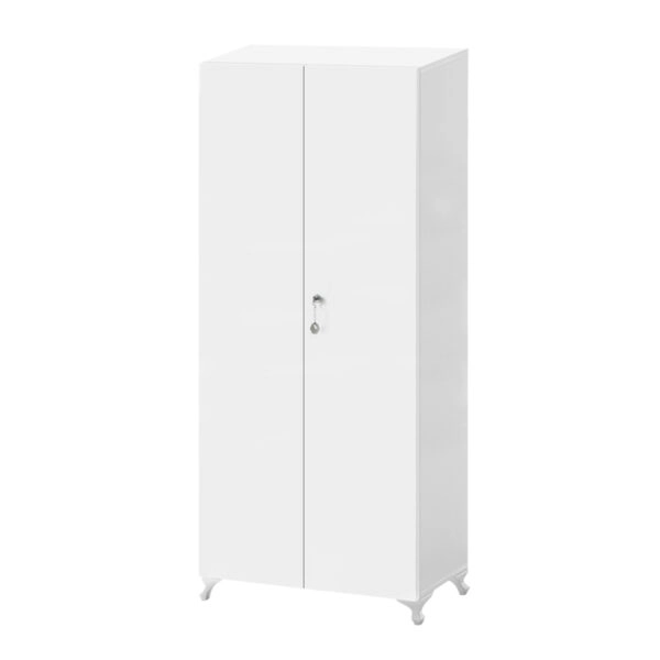 Ντουλάπα - Παπουτσοθήκη Cilem Megapap χρώμα λευκό 70x32x188εκ.