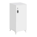 Ντουλάπι με κλειδαριά Zehra Megapap χρώμα λευκό 30x32x88εκ.