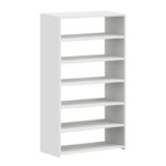 Παπουτσοθήκη Goya Megapap χρώμα λευκό 70x30x120εκ.