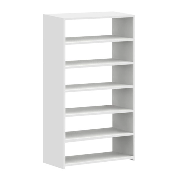 Παπουτσοθήκη Goya Megapap χρώμα λευκό 70x30x120εκ.