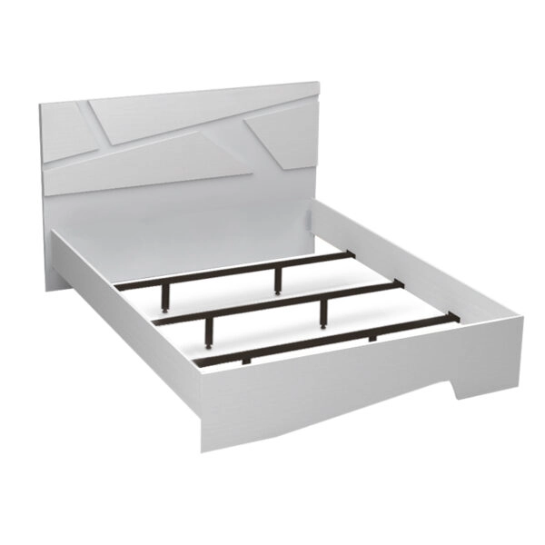 Κρεβάτι Efes Megapap χρώμα λευκό 160x200εκ.