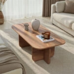 Τραπεζάκι σαλονιού Becaj Megapap χρώμα atlantic pine 120x60x41,4εκ.