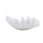 Artekko Coral Λευκό Διακοσμητικό Μπολ Ρητίνης (25x24.5x10)cm
